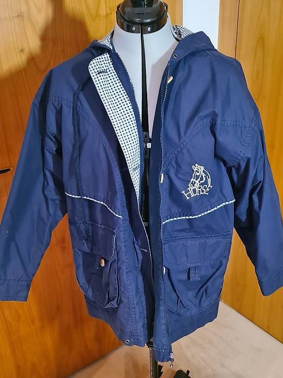 Giacche & Cappotti: Mädchenjacke Baumwolle mit Kapuze Gr. 164 – Usato da Meilen venduto da ssdjkb