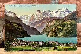 1911 - BRUNNEN & der Urirotstock - Vierwaldstättersee