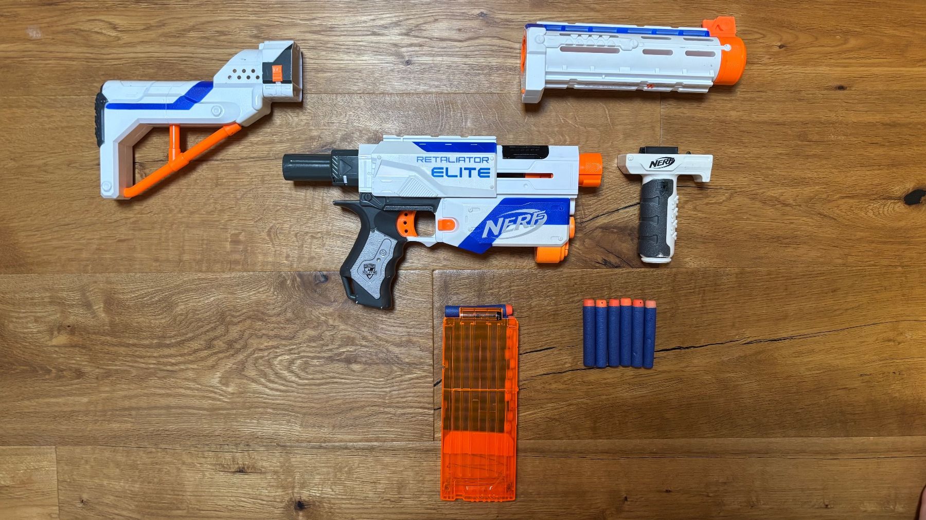 Nerf Giocattoli: Nerf Retaliator Elite Blaster – Usato da Wangen SZ venduto da Cabrio19 1