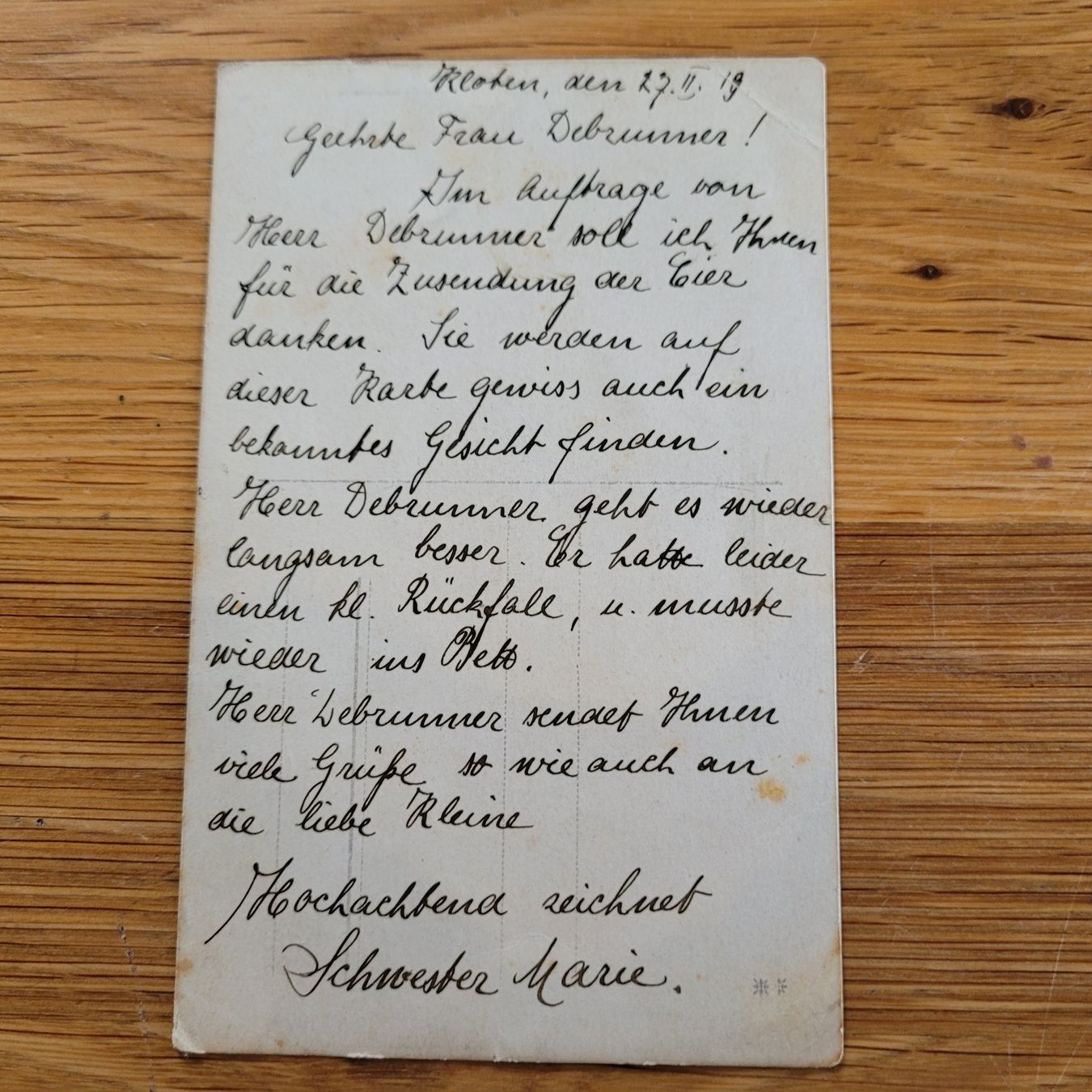 Cartoline postali: Carte Postale 1919 – Usato da Biel/Bienne venduto da Destockweb 1