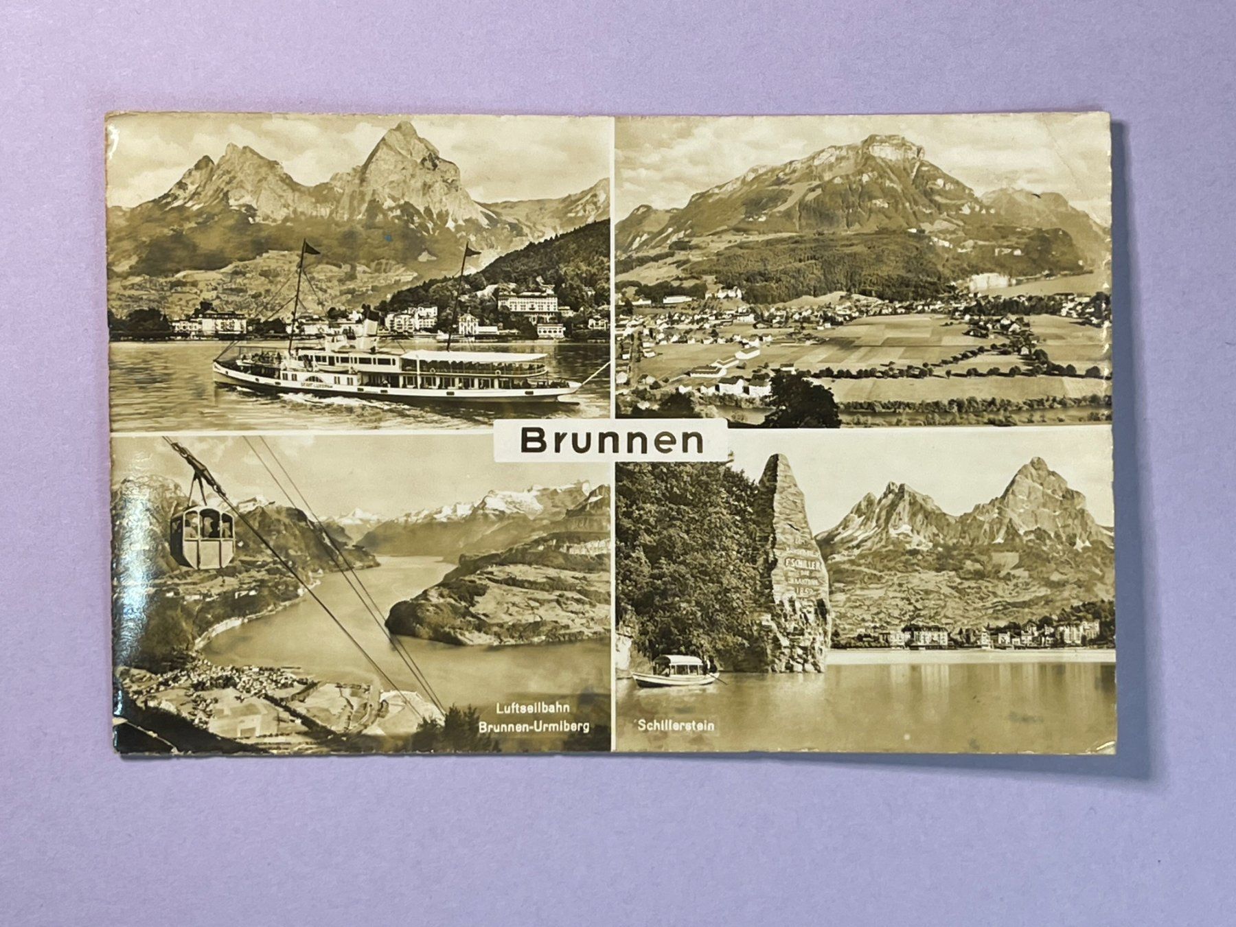 Cartoline postali: Brunnen – Usato da Steg VS venduto da _vinci_