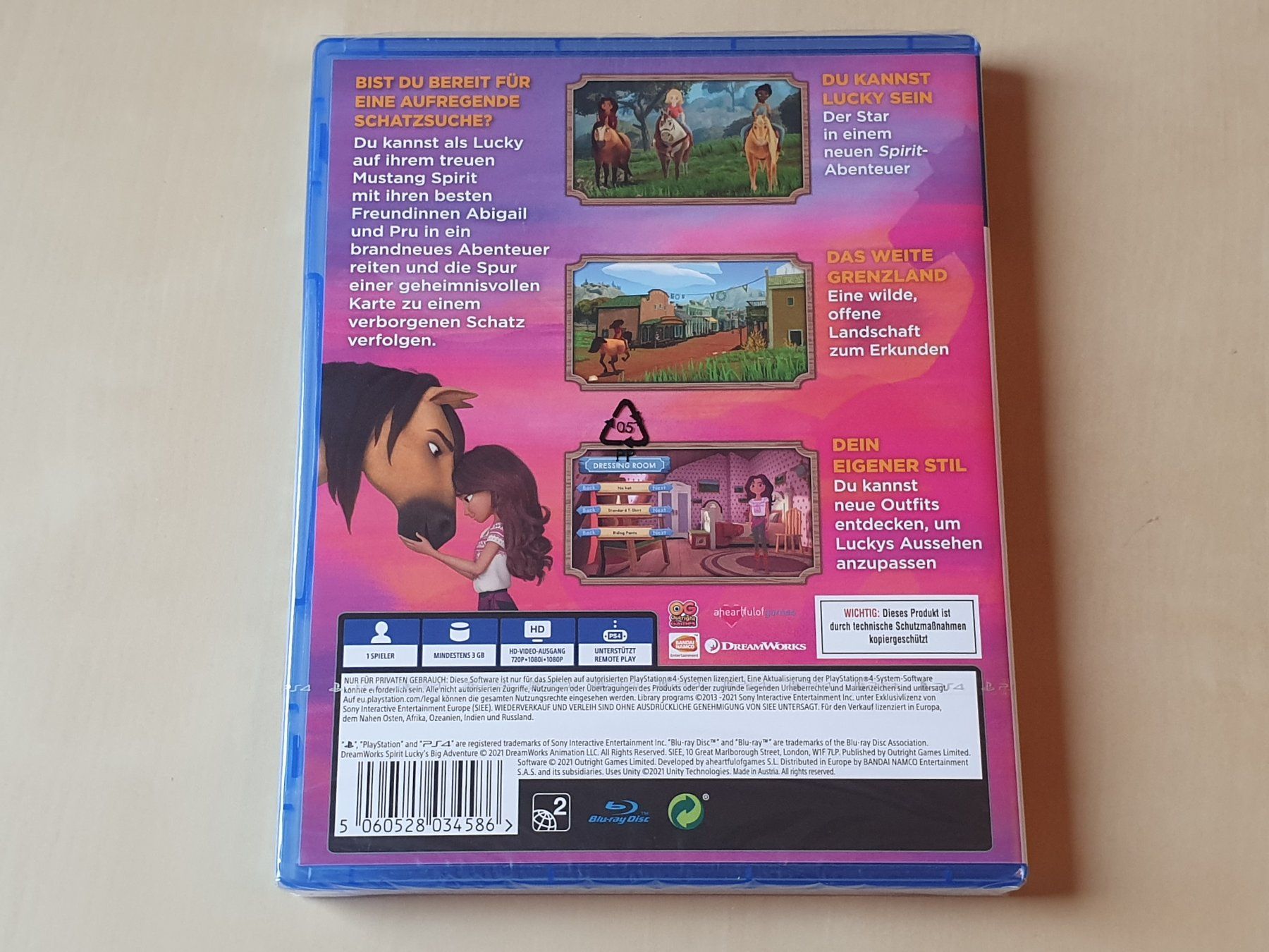 Sony Giochi: Spirit Luckys Grosses Abenteuer – Nuovo e nell'imballaggio originale da Stansstad venduto da collectorsshop 1