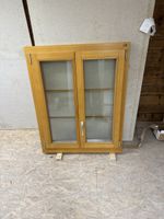 Doppelflügelfenster Holz hell mit Sprossen gebraucht