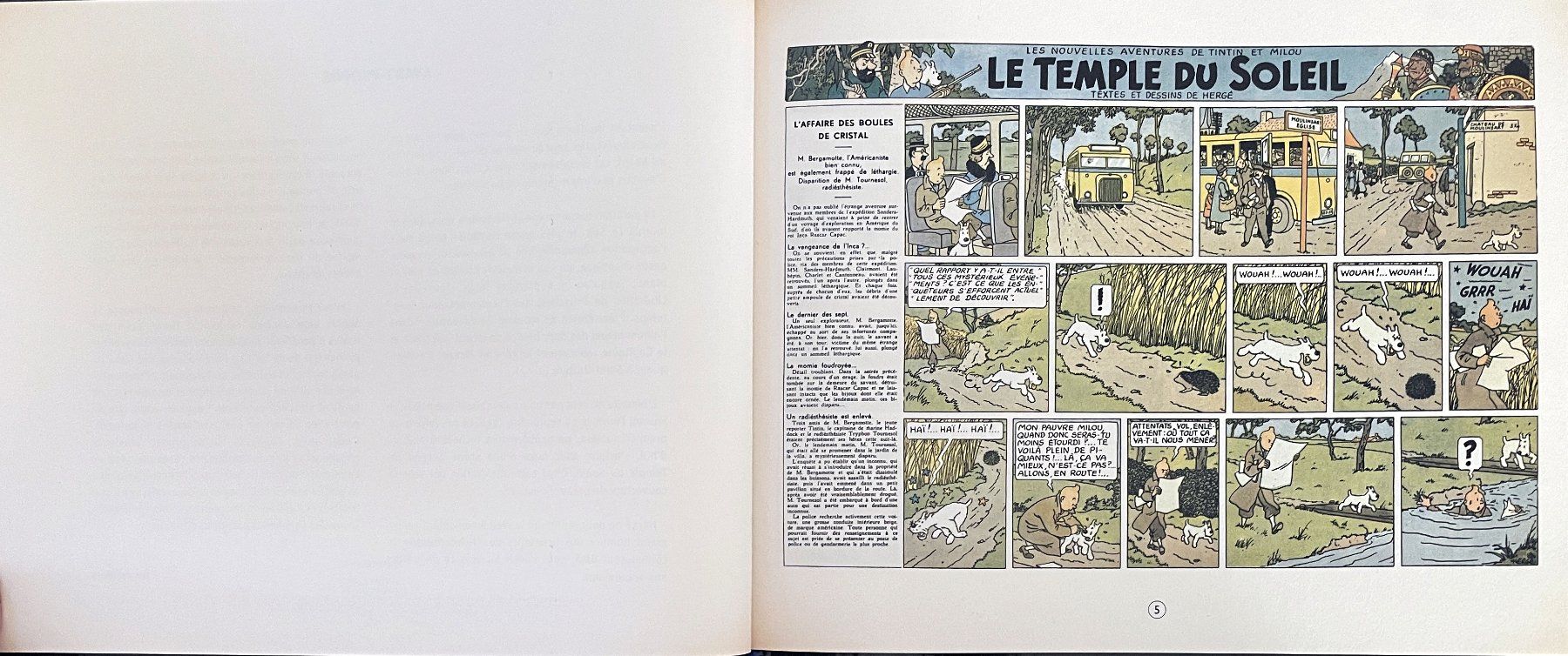 Fumetti: Tintin - Le temple du soleil - Edition de 1946 – Usato da Savagnier venduto da Ne2065 3