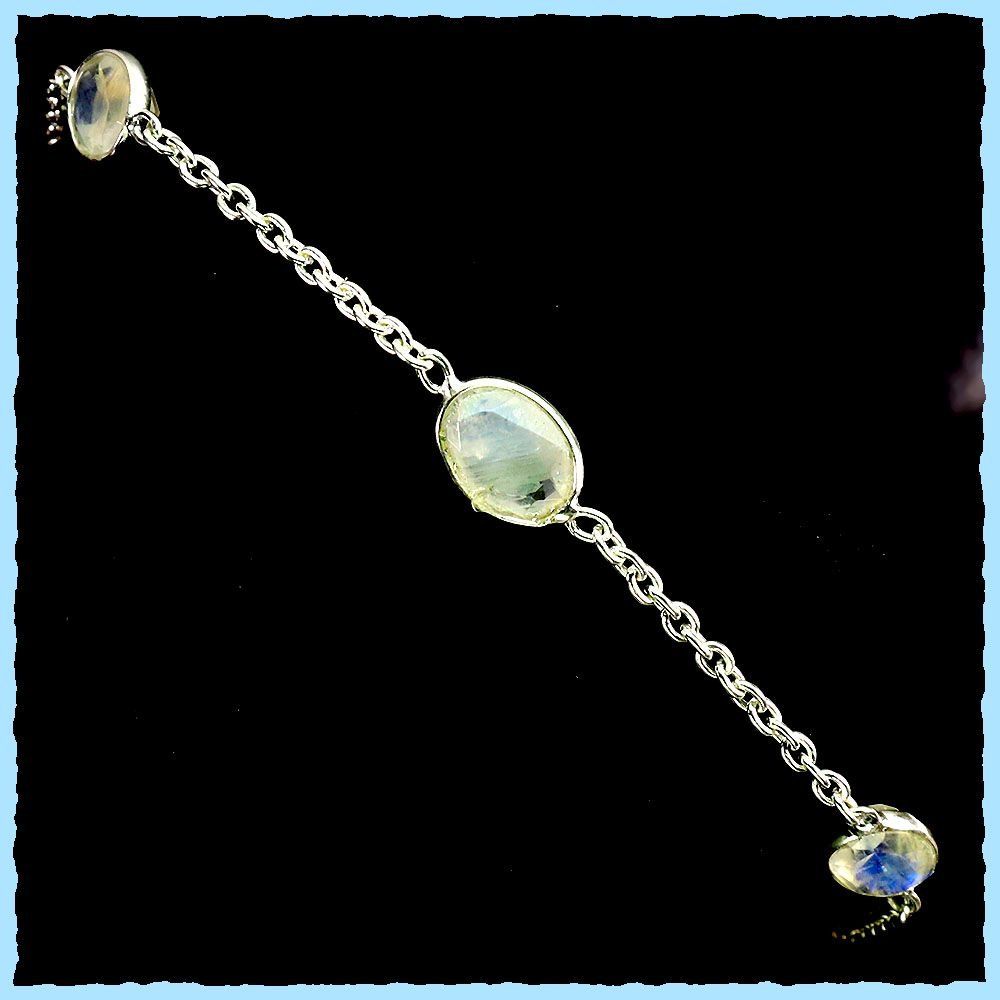 Bracciali & Braccialetti: ♛ Mondstein Armband 925 Silber – Nuovo e nell'imballaggio originale da Oberglatt ZH venduto da Hot-Spot 1