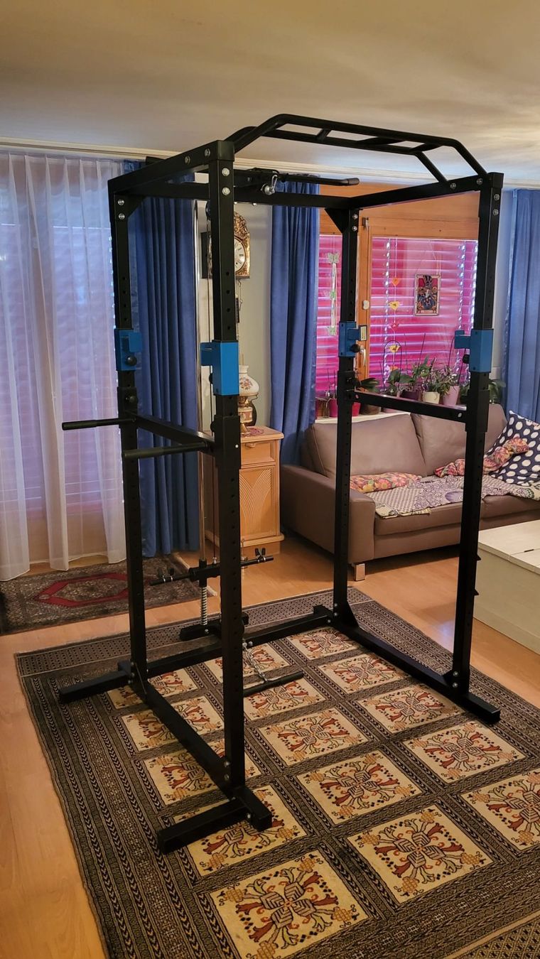 Altri accessori: Homegym Power Rack schwarz/blau – Usato da Trimbach venduto da Shwernugarm 1