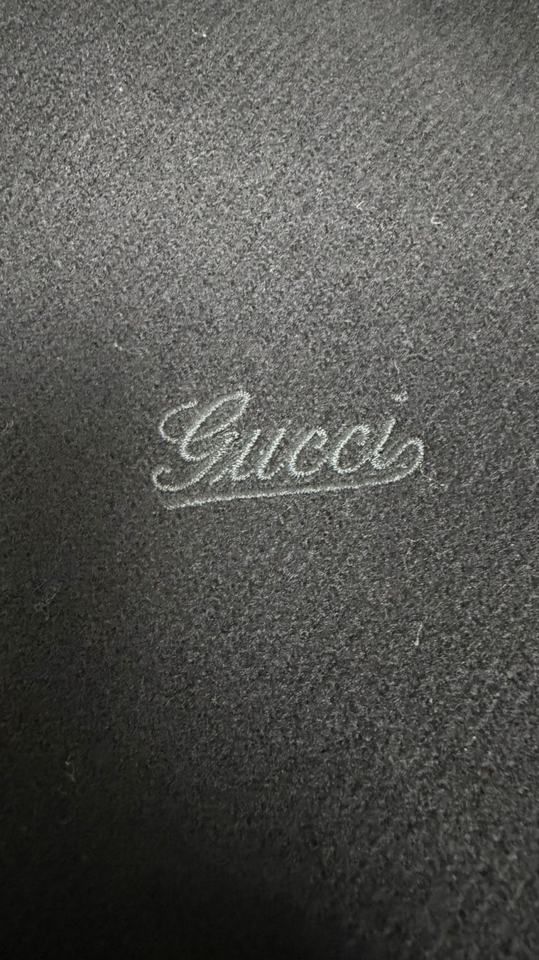 Gucci Giacche: GUCCI BLACK WOOL BLEND & SUEDE LEATHER BOMBER JACKET – Usato da Biel/Bienne venduto da sami0788480082 3
