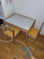 Kindertisch mit 2 Stühlen (IKEA)