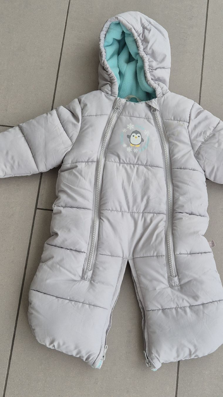 Completi: Winter Overall Smile, Gr. 56, Grau – Usato da Würenlingen venduto da mwimmer 3