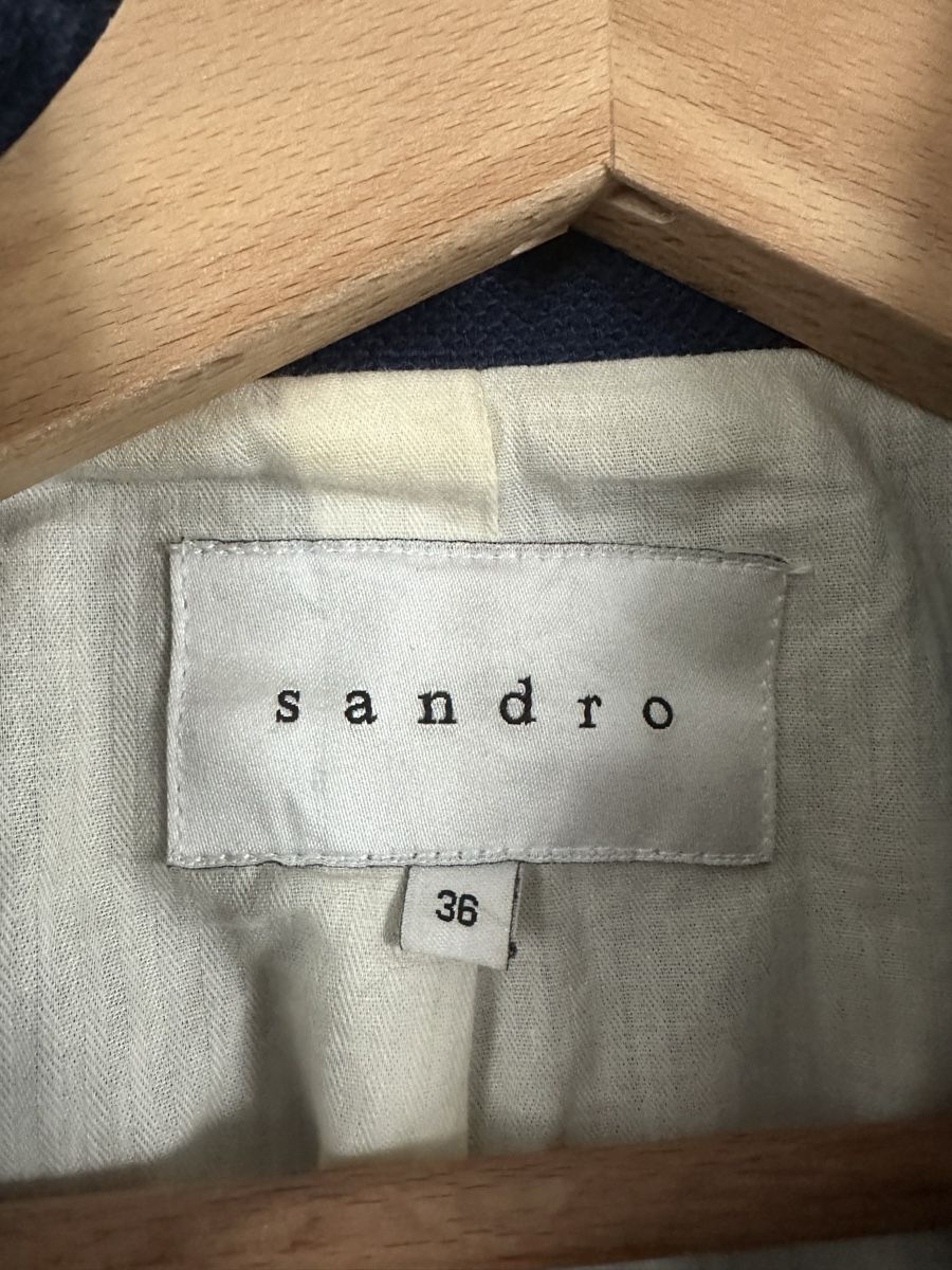 Sandro Manteaux: Sandro leichter Mantel blau – D'occasion à Zürich par domeldidom 2