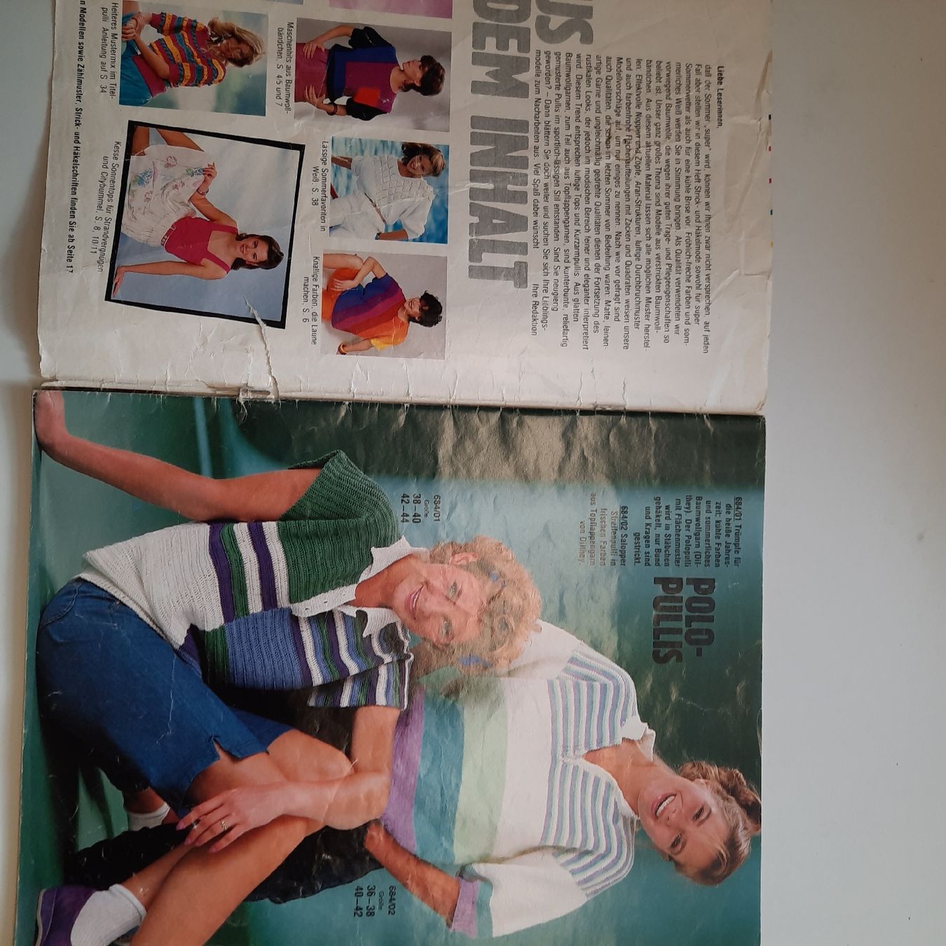 Riviste & Magazine: Strickheft Burda - Super Sommermaschen von 1983 – Usato da Nottwil venduto da mar_jqm7 1