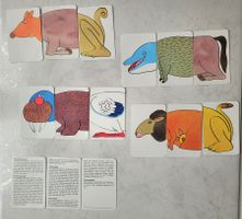 Vintage Das lustige Tier-Legespiel für Kinder