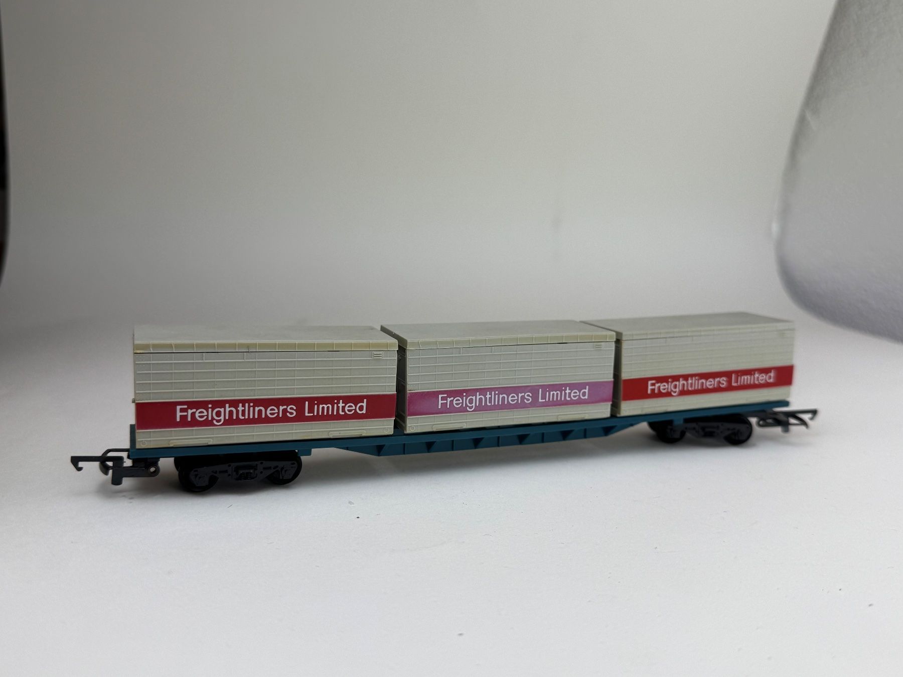 Lima Modellini di ferrovie: HR- Lima Containertragwagen Freightliner Limited – Usato da Elm venduto da Wikmtz