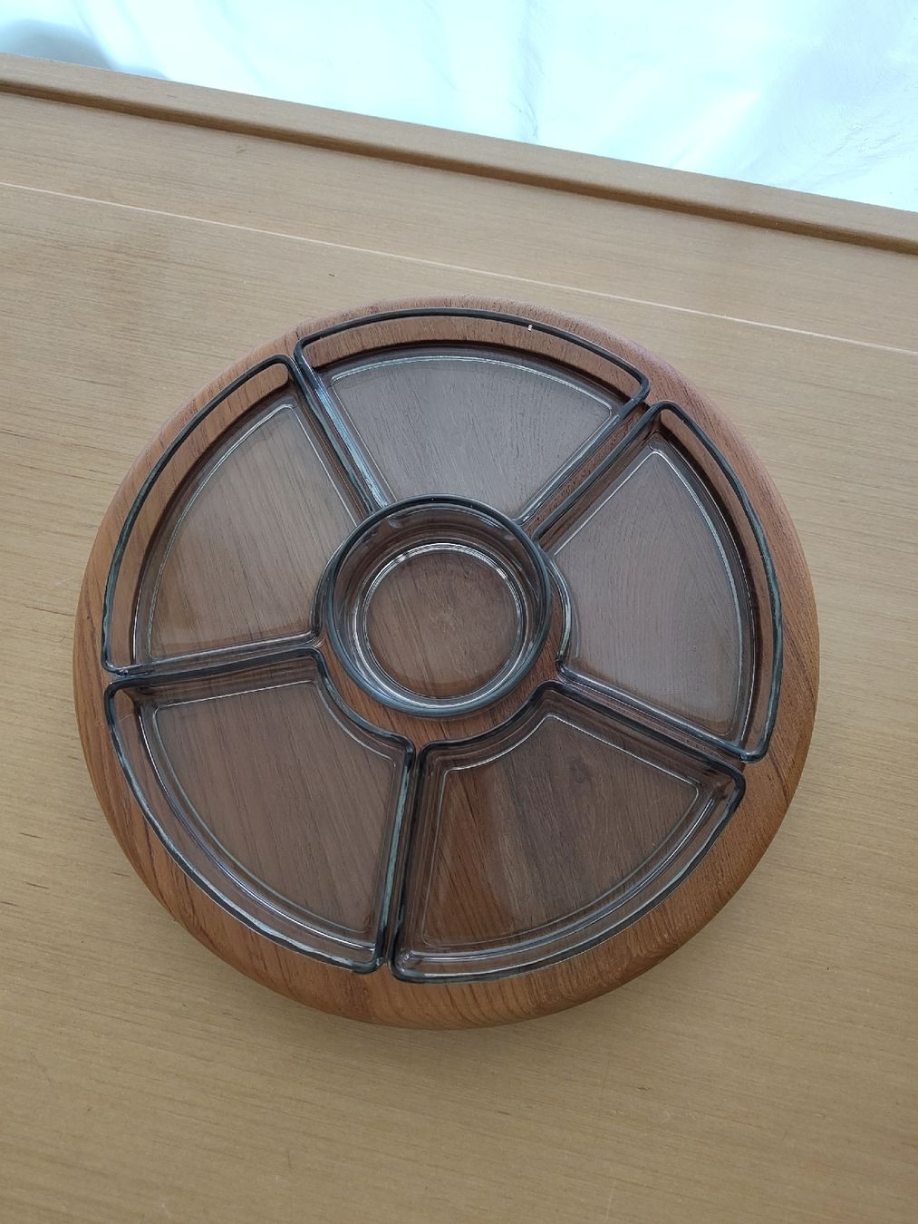 Piatti di portata: DIGSMED Teak Lazy Susanne Vintage – Usato da Dietlikon venduto da VintageStudioZurich 2