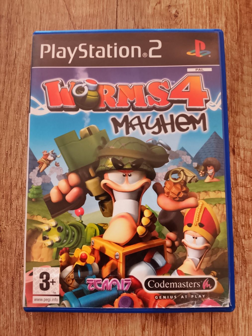 Jeux: Worms 4 Mayhem PAL PS2 – D'occasion à Gland par Bas_phj6