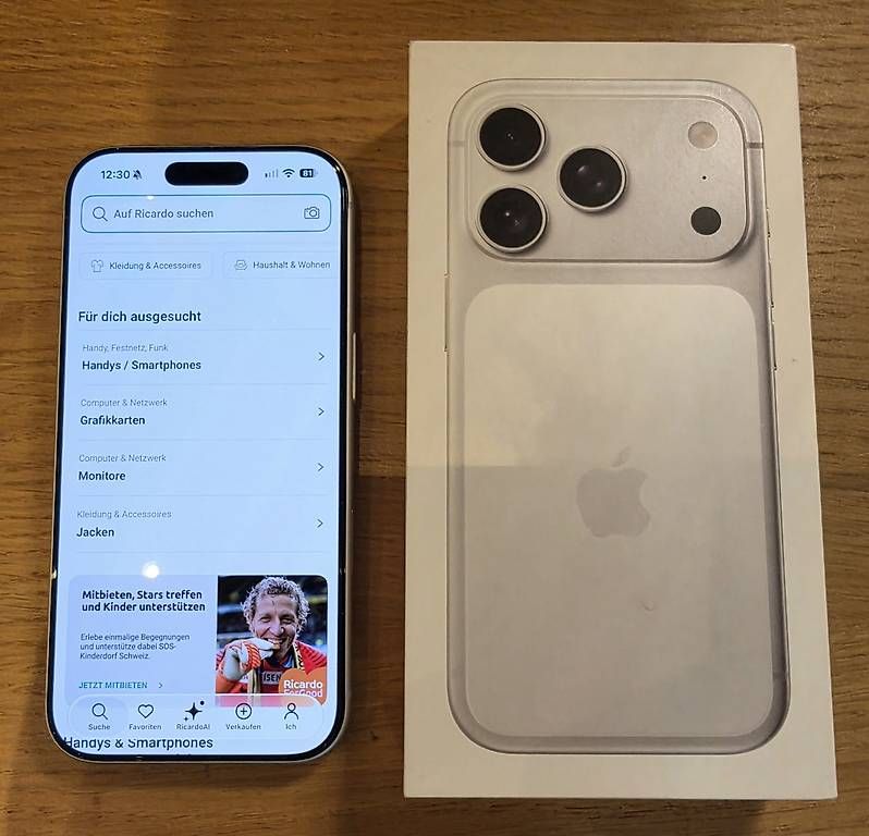 Apple Handys / Smartphones: Apple iPhone 17 Pro 512 GB (Versand oder Abholung) – Gebraucht aus Haag (Rheintal) von Mr.Haag