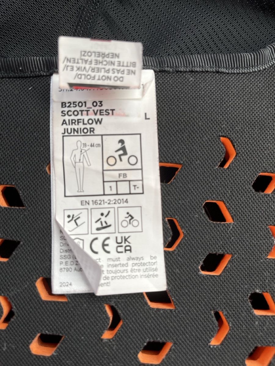 Protections: Rückenprotektor Kinder Scott Gr. L – D'occasion à Bleiken par CeBe11 3