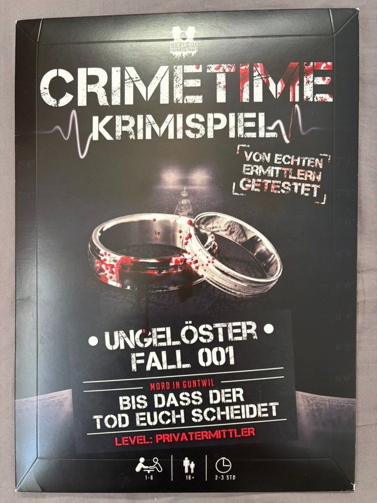 Pegasus Spiele Jeux: CrimeTime Krimispiel – D'occasion à Unterägeri par sam_g6ng