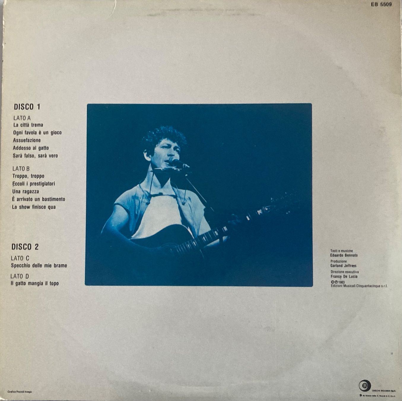 Dischi in vinile: EDOARDO BENNATO - È ARRIVATO UN BASTIMENTO – Usato da Poliez-Pittet venduto da Newtown-Records 1