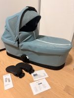 CYBEX Cot S Babywanne Stormy Blue + Avi Spin Adapter