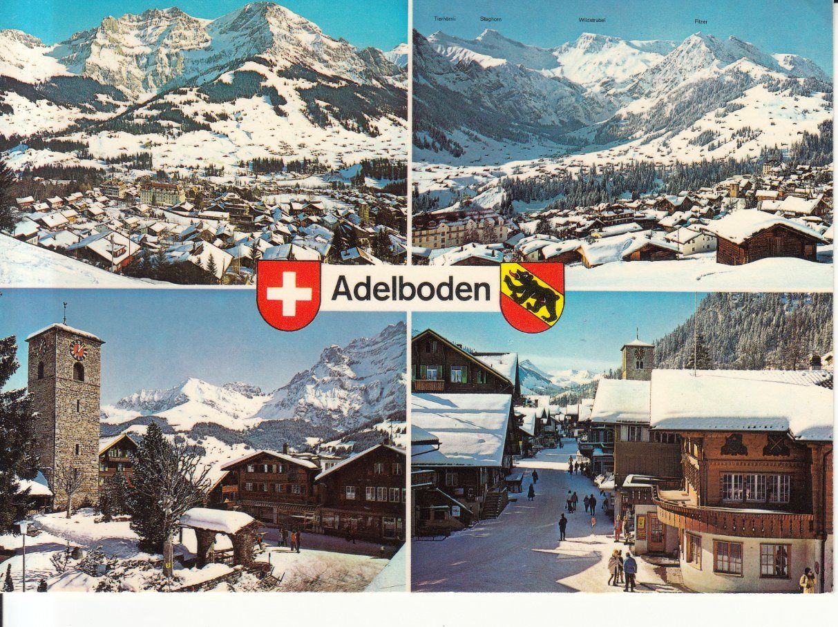 Cartoline postali: Adelboden 1981 – Usato da Bürglen TG venduto da StampGraf