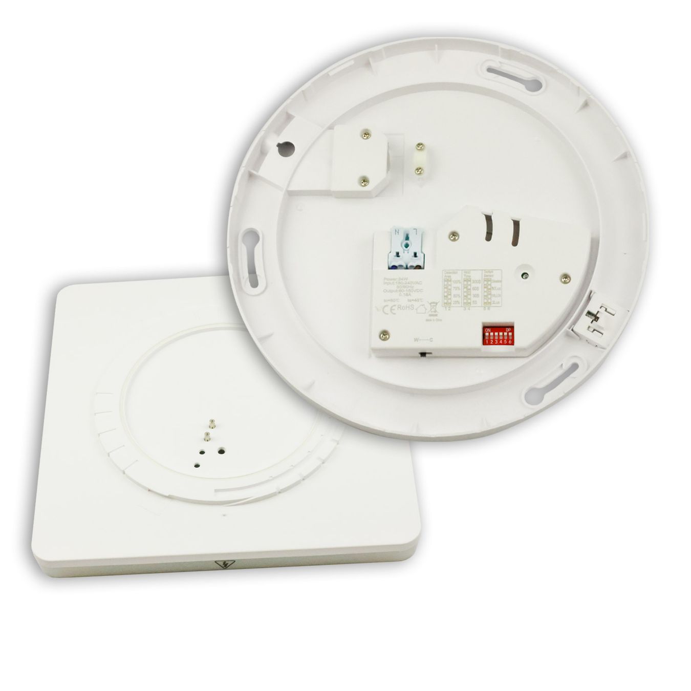 Lampadari & plafoniere: LED Deckenleuchte, IP54, 33 cm x 33 cm – Nuovo (secondo la descrizione) da Kreuzlingen venduto da Smart-Light 1