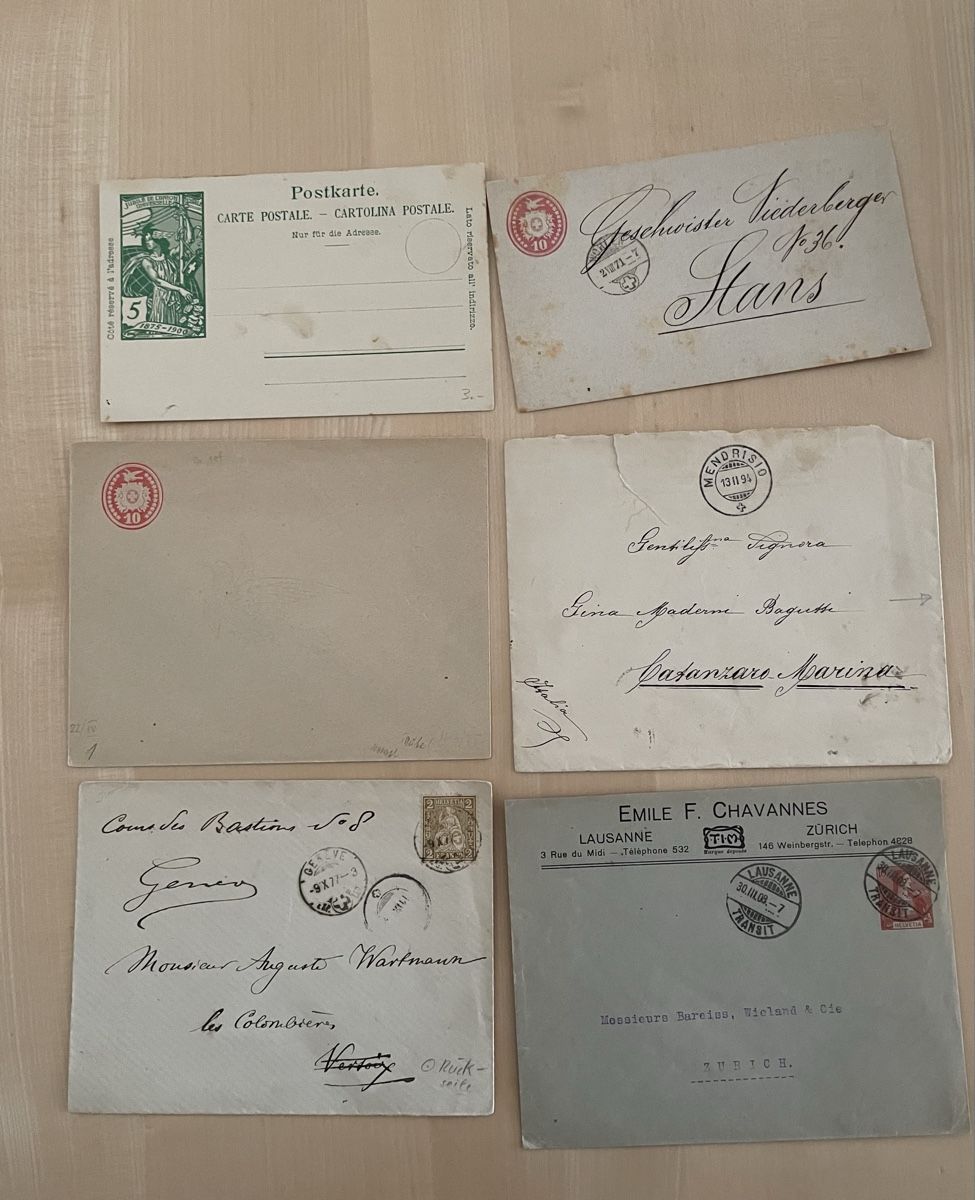 Tutti i francobolli: CH Belegeposten – Usato da Thun venduto da Thunersee2 1