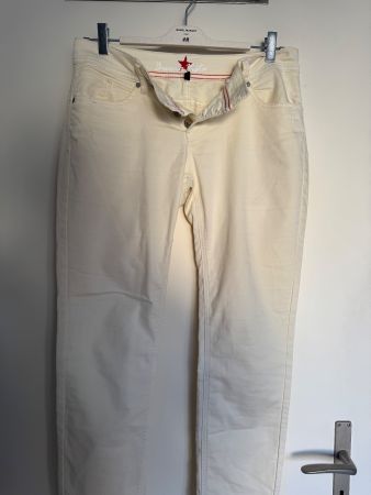 Buena Vista Jeans Hose feinstes Vanillegelb Gr. M