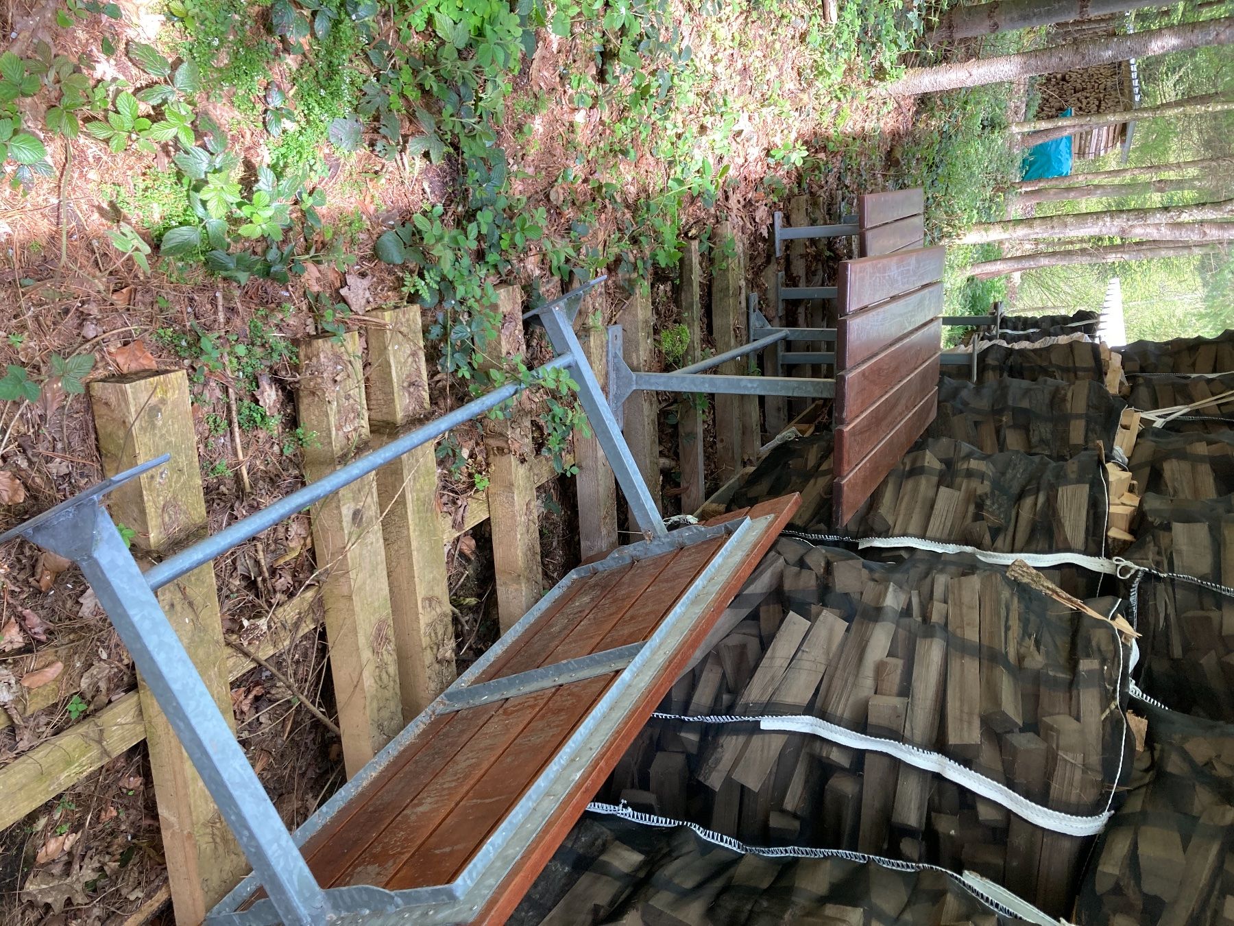 Set di tavolo e panche: Tisch Bank Kombi – Usato da Bernhardzell venduto da WernerHeim 1