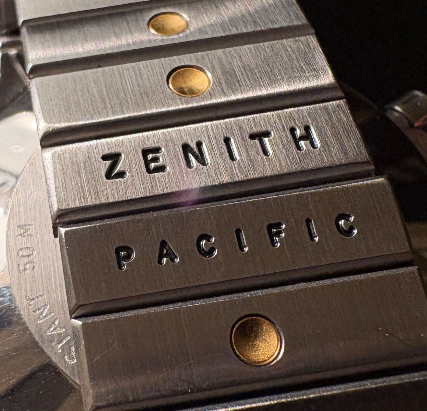 Zenith Montres: Zenith El Primero Pacific Chronograph. Tausch möglich. – D'occasion à Meinisberg par bru_256h 5