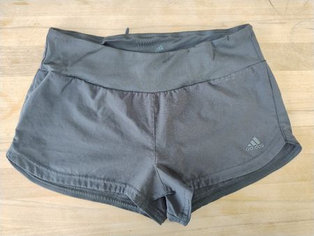 Adidas Laufshorts grau, Grösse XS