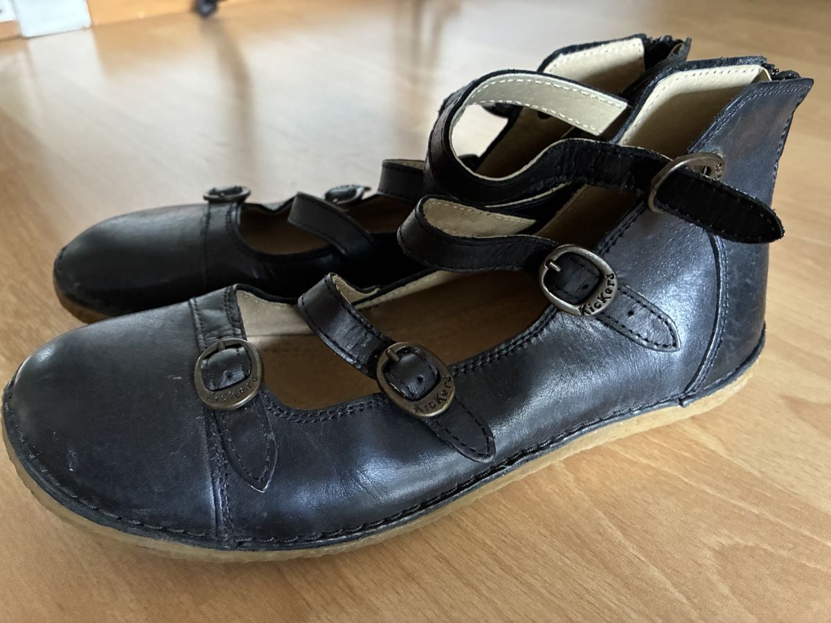 Kickers Herrenschuhe: Kickers taille 36 pas 37! noires en cuir. – Neu (gemäss Beschreibung) aus Biel/Bienne von Lianumi 2