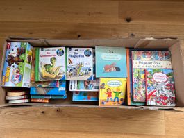 Kinderspielzeug und Kinderbücher