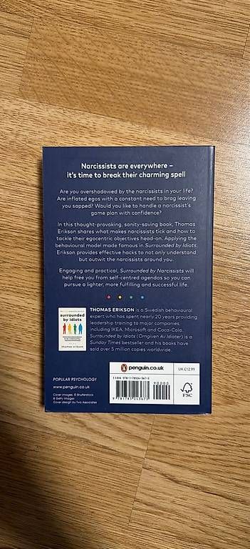 Libri: Buch "Surrounded by Narcissists" Thomas Erikson neu – Usato da Dübendorf venduto da erh_x7vh 1