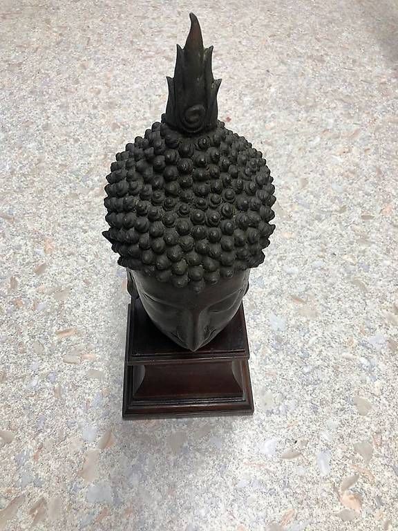 Skulpturen & Statuen: Budha 1920 (Bronce aus der Suco-Thai Periode) REPLICA – Gebraucht aus Gutenswil von FlavioPanzera 1