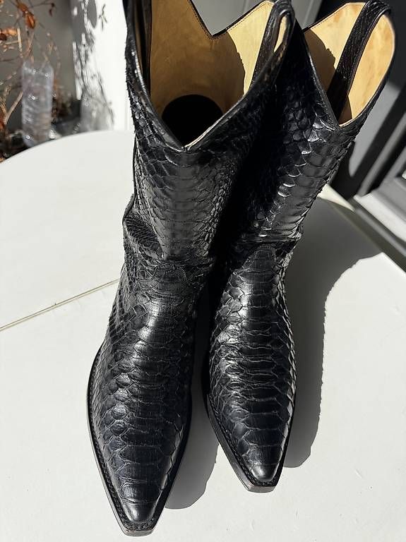 Scarpe da uomo: Bottes reptile Tony Mora – Usato da Bellevue venduto da belakali 1