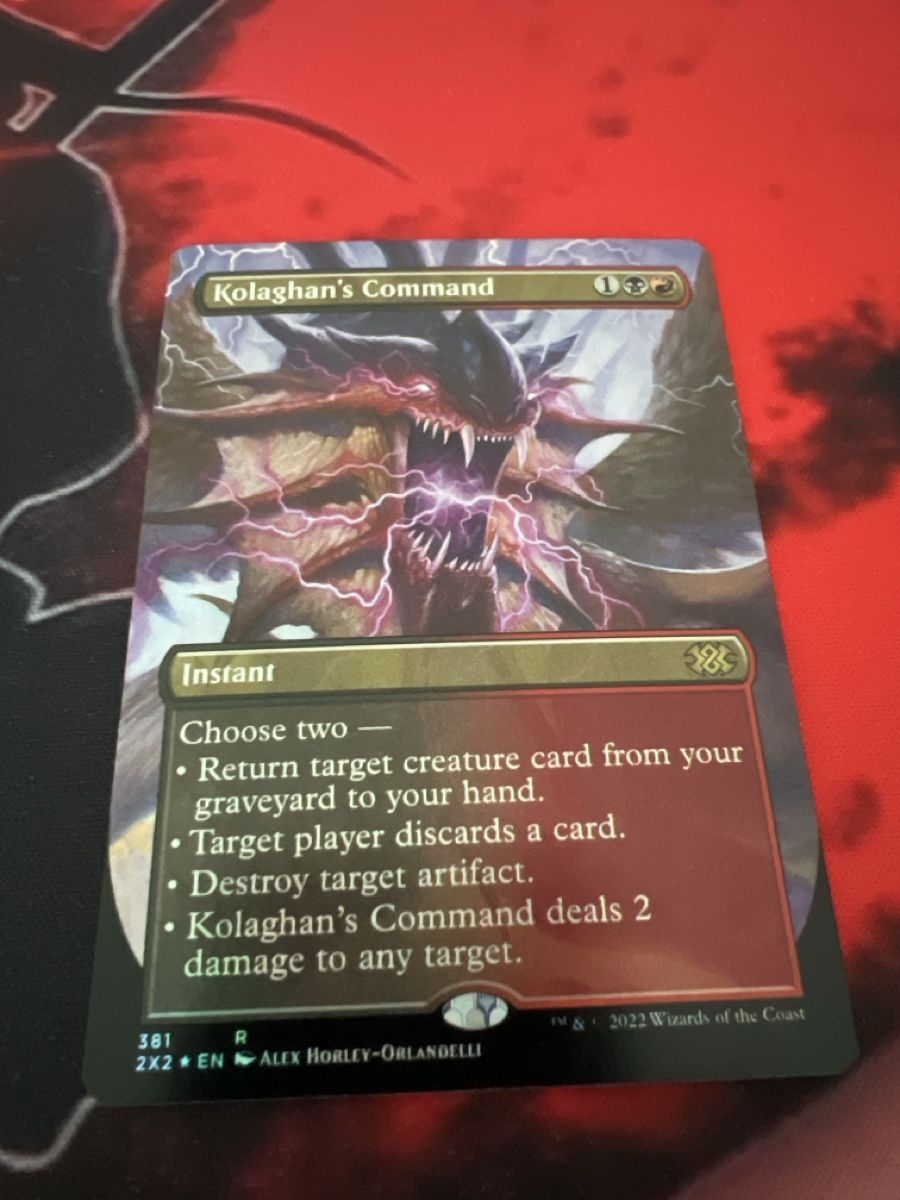 Magic The Gathering Carte collezionabili: Magic the Gathering Kolaghan's Command, NM – Usato da St. Gallen venduto da lob_bkw9