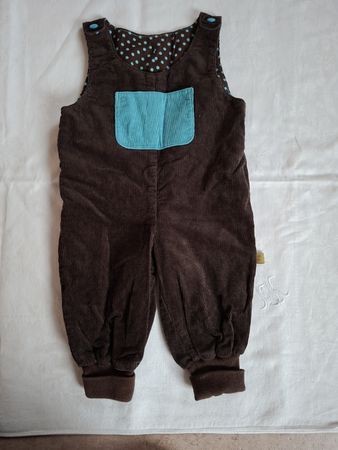 Karin Ann Baby Cord Wendehose Braun/Türkis ca. Gr.68