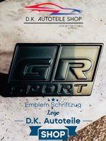 Toyota GR Emblem Schriftzug Logo aus Metall NEU Schwarzmatt