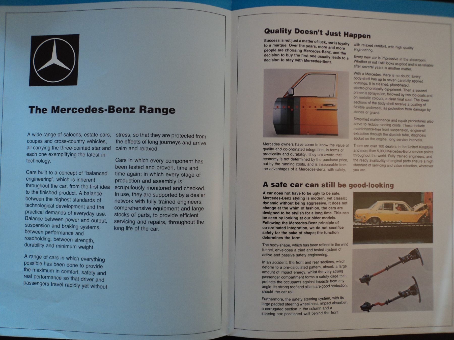 Mercedes-Benz Dokumente: Prospekt Mercedes Benz Programm 1983 500SEC 300GD  etc – Gebraucht aus Schwarzenburg von modelCARama 4