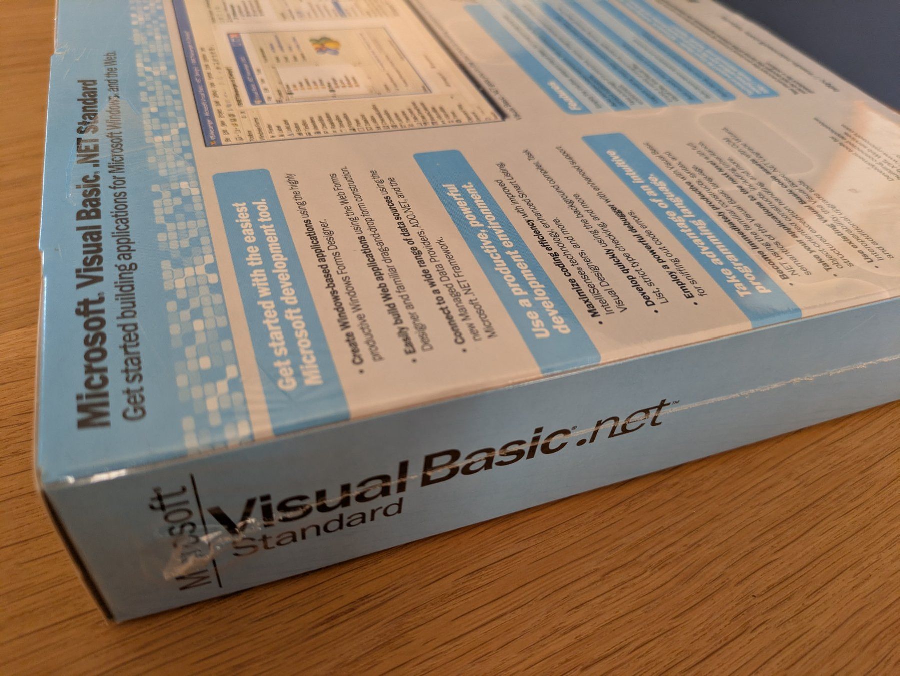 Microsoft Applications: Microsoft Visual Basic .NET Standard 2003 OVP – Neuf avec emballage d'origine à Winterthur par eledieter 1