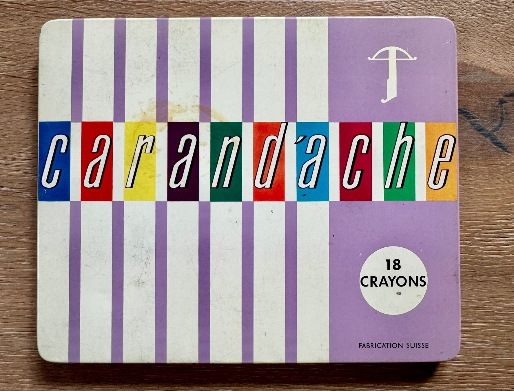 Barattoli: Alte rare Blechdose Caran d‘Ache – Usato da Rothrist venduto da Luckywinner