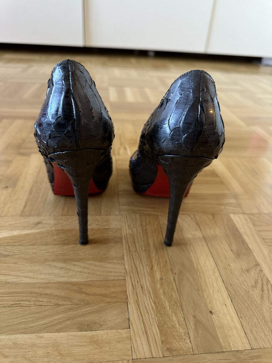 Christian Louboutin Scarpe da donna: Designer Heels: Christian Louboutin Python Leather Sz38 – Nuovo (secondo la descrizione) da Versoix venduto da pen_6hgs 3