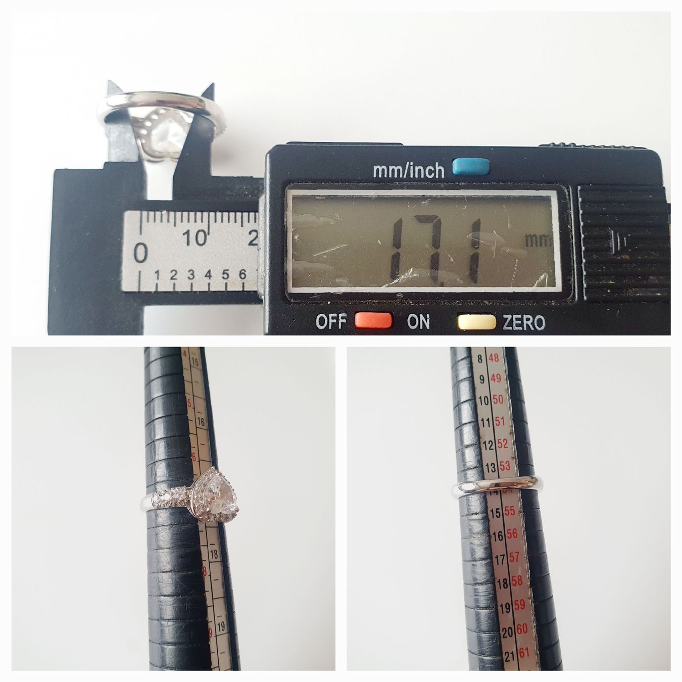 Ringe: Funkelnder Herz-Ring, 925 Silber, Grösse 17.1 mm – Gebraucht aus Kreuzlingen von Wunderkiste123 9