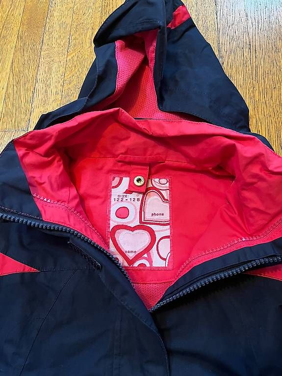 Giacche & Cappotti: Bequeme Windjacke Mädchen - Gr 122/128 – Usato da Zürich venduto da camikaze 1