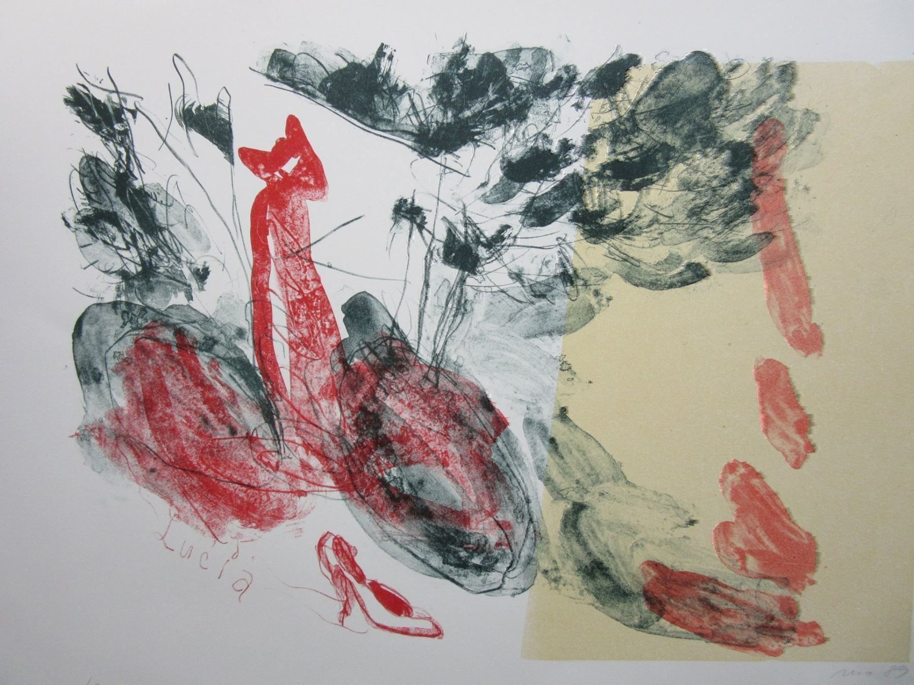 Grafica & Litografie: KÜNSTLER ? LITHOGRAPHIE – Usato da Gersau venduto da grafik-kunst 1
