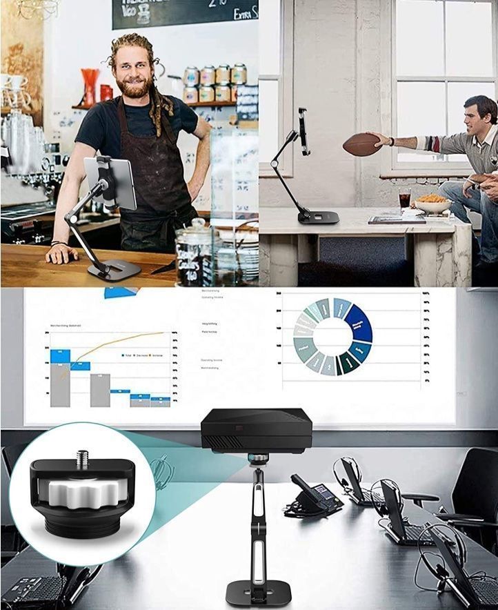 Altro in Decorazioni & Accessori: Long Arm Tablet Ständer, Faltbar – Nuovo e nell'imballaggio originale da Bülach venduto da StoreInShop.com 5