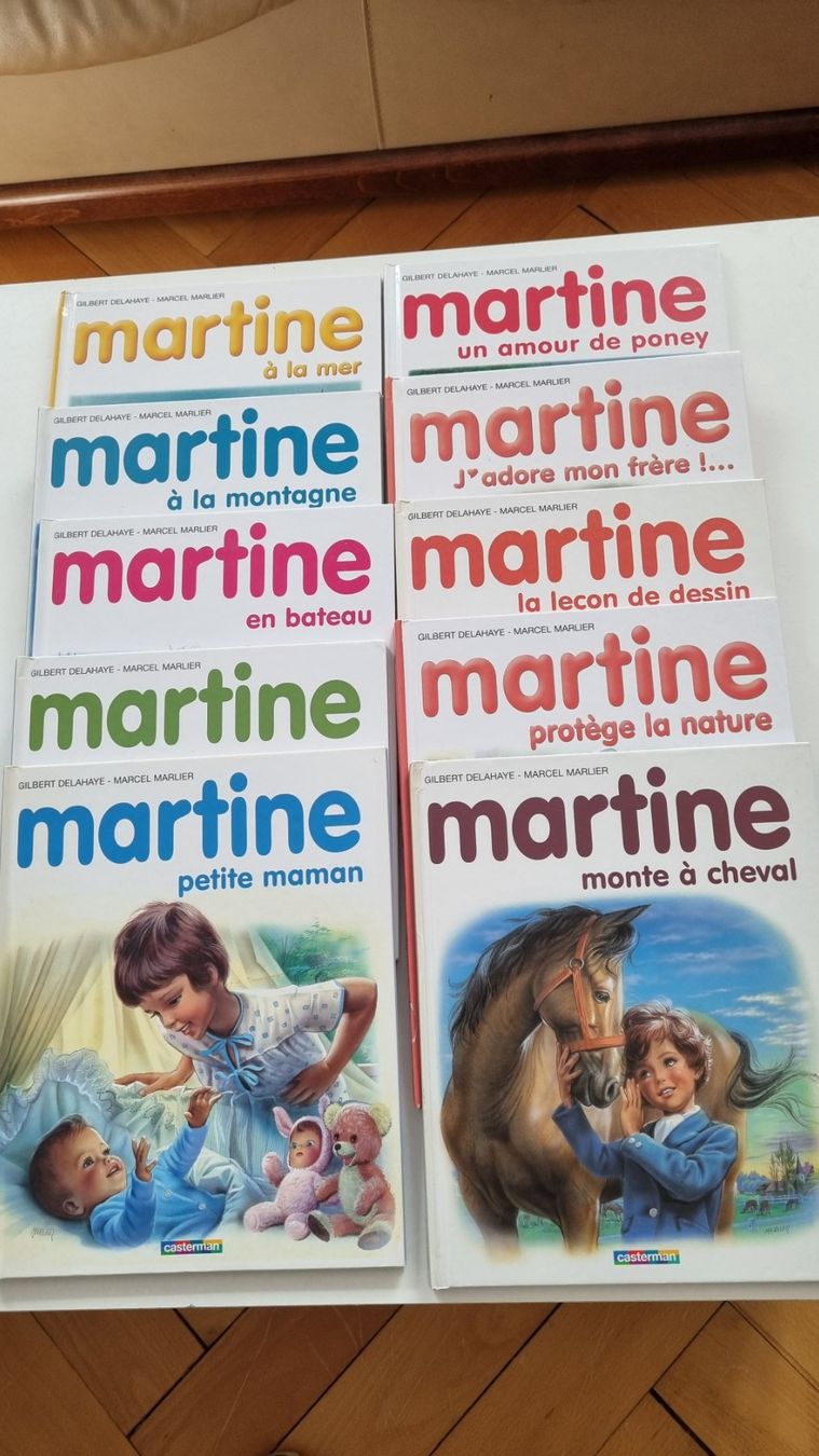 Libri: 10  livres de Martine – Usato da La Chaux-de-Fonds venduto da mikilo1