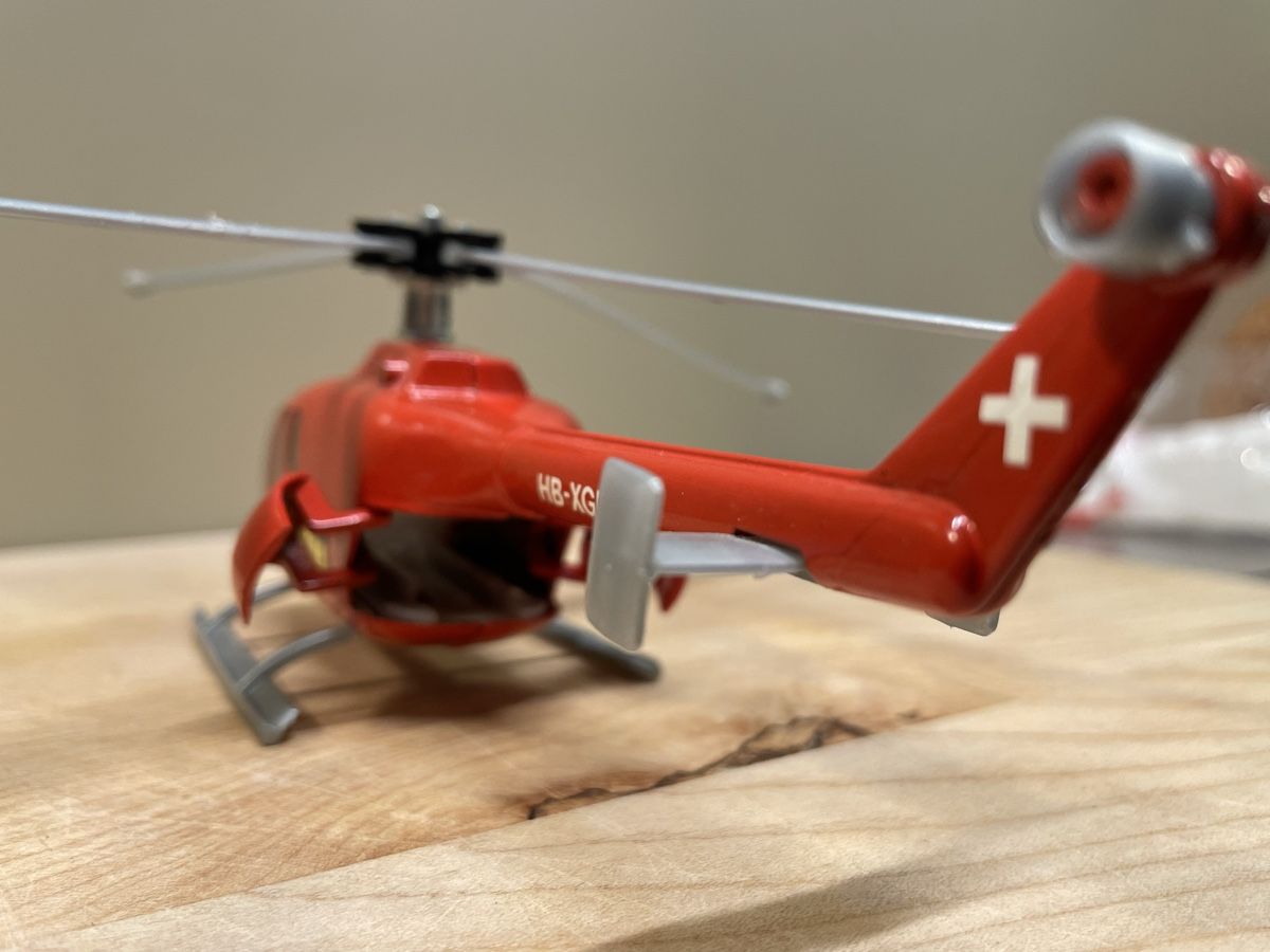 Siku Modellbausätze & Standmodelle: SIKU Polizei Helikopter / Hubschrauber – Gebraucht aus Frauenfeld von Challenger77 3