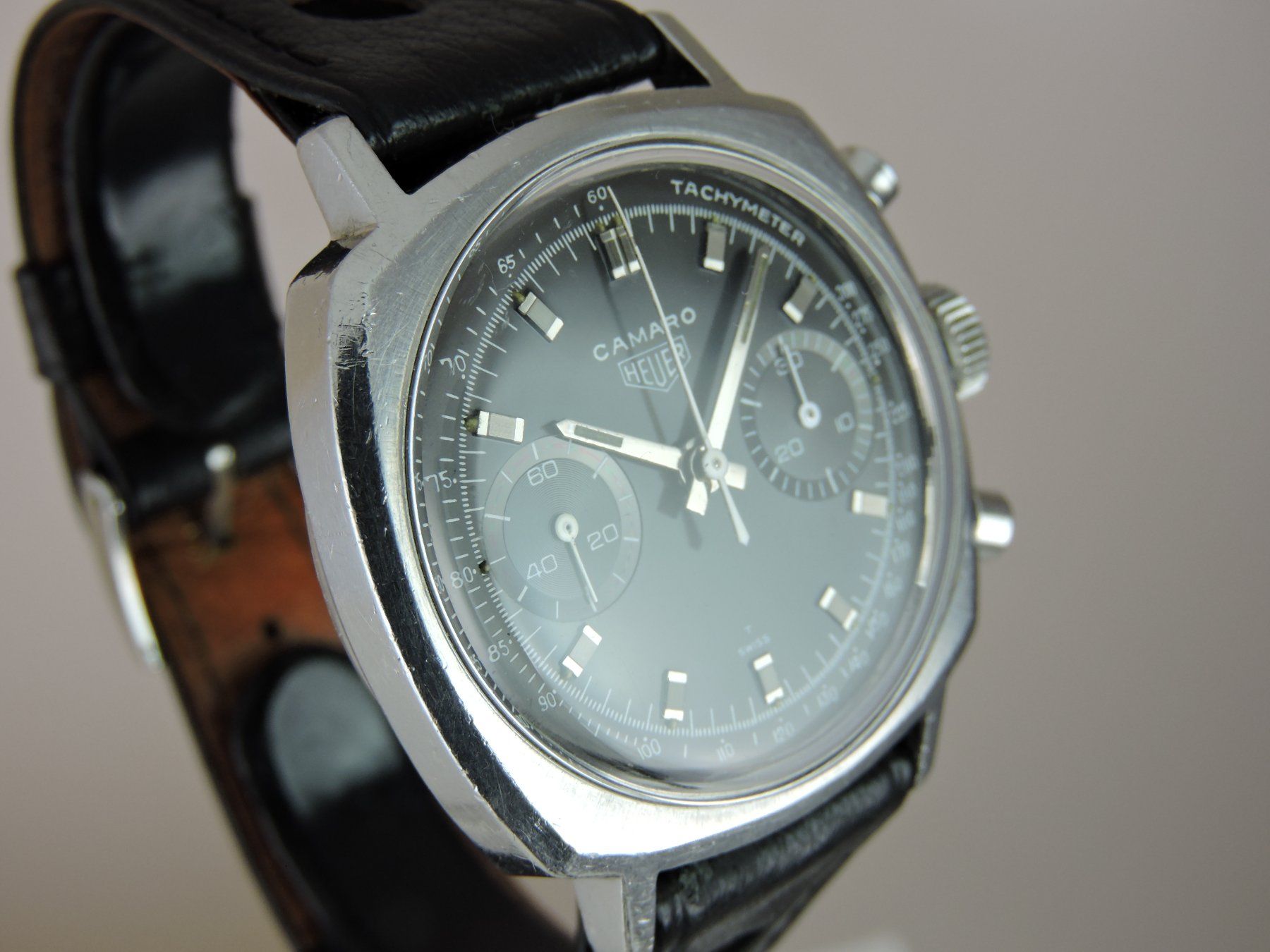Tag Heuer Uhren: 1969 Heuer Camaro 7743 NT cal.7730 - Serviced – Gebraucht aus Bern von Vintage-Oyster 5